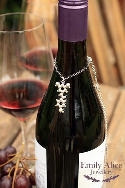 Resveratrol Jewellery - Red Wine Molecule