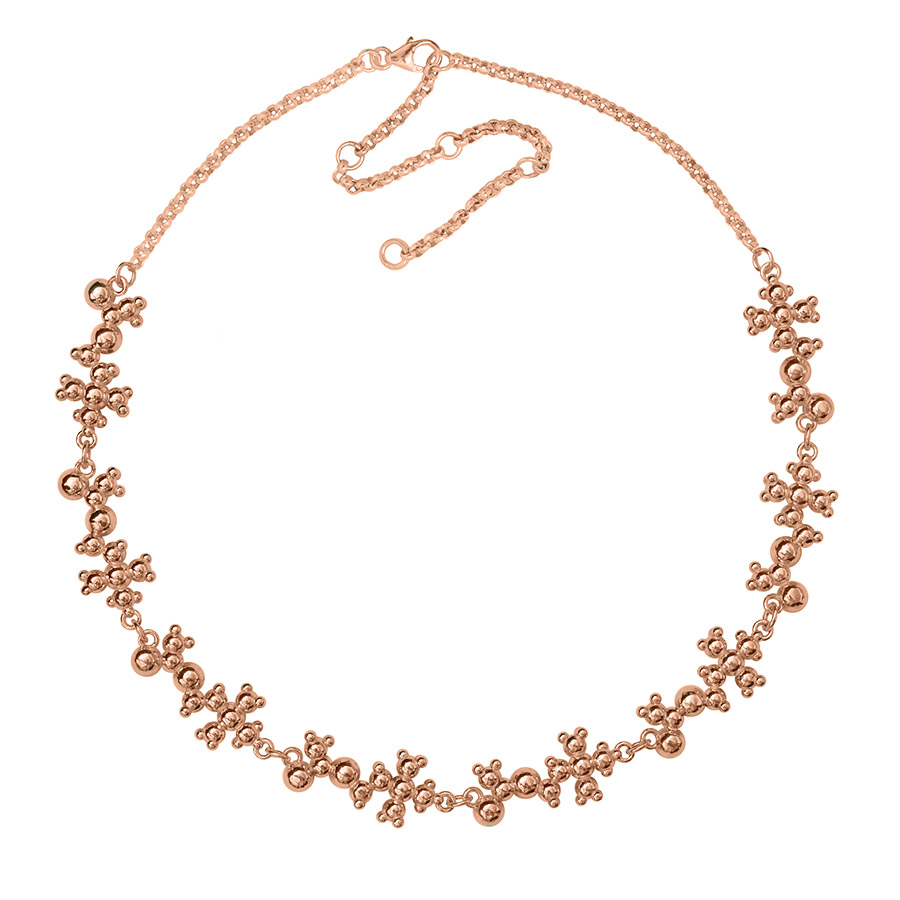 Acetylcholine-Necklace-Rose-Gold